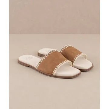 The Emmie Brown | Border Stitch Summer Sandals