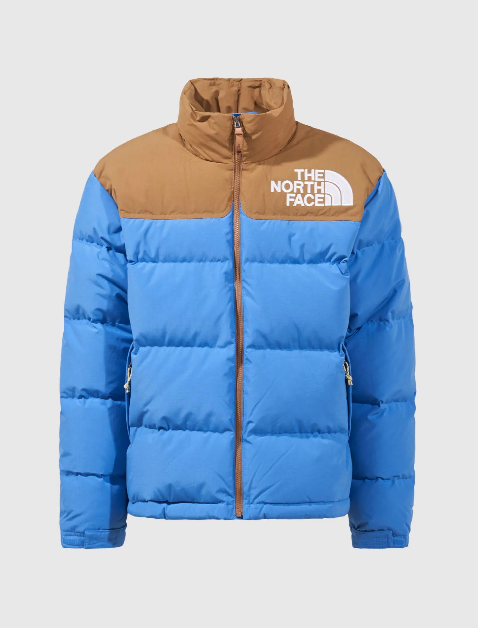 THE NORTH FACE 92 LOW-FI HI-TEK NUPTSE JACKET   BLUE/BROWN