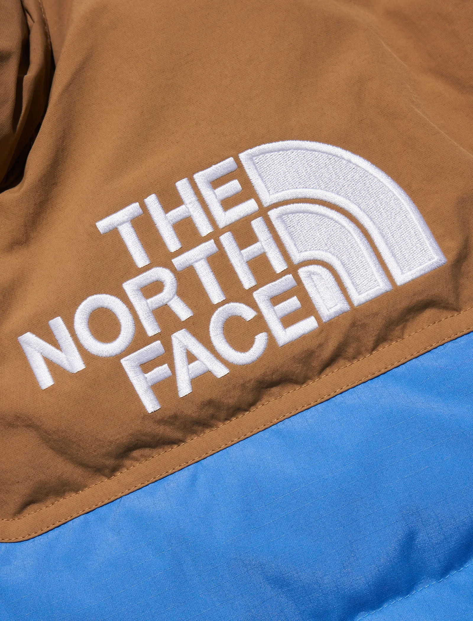 THE NORTH FACE 92 LOW-FI HI-TEK NUPTSE JACKET   BLUE/BROWN