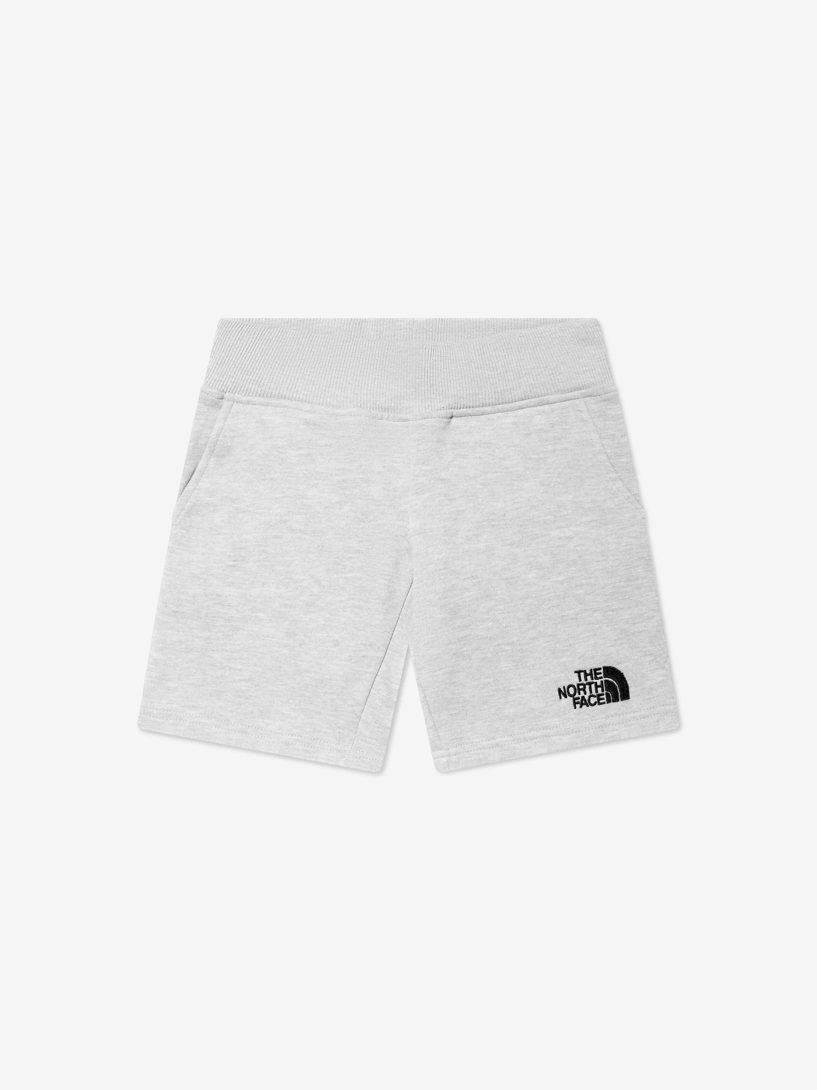 The North Face Boys Cotton Shorts in Grey