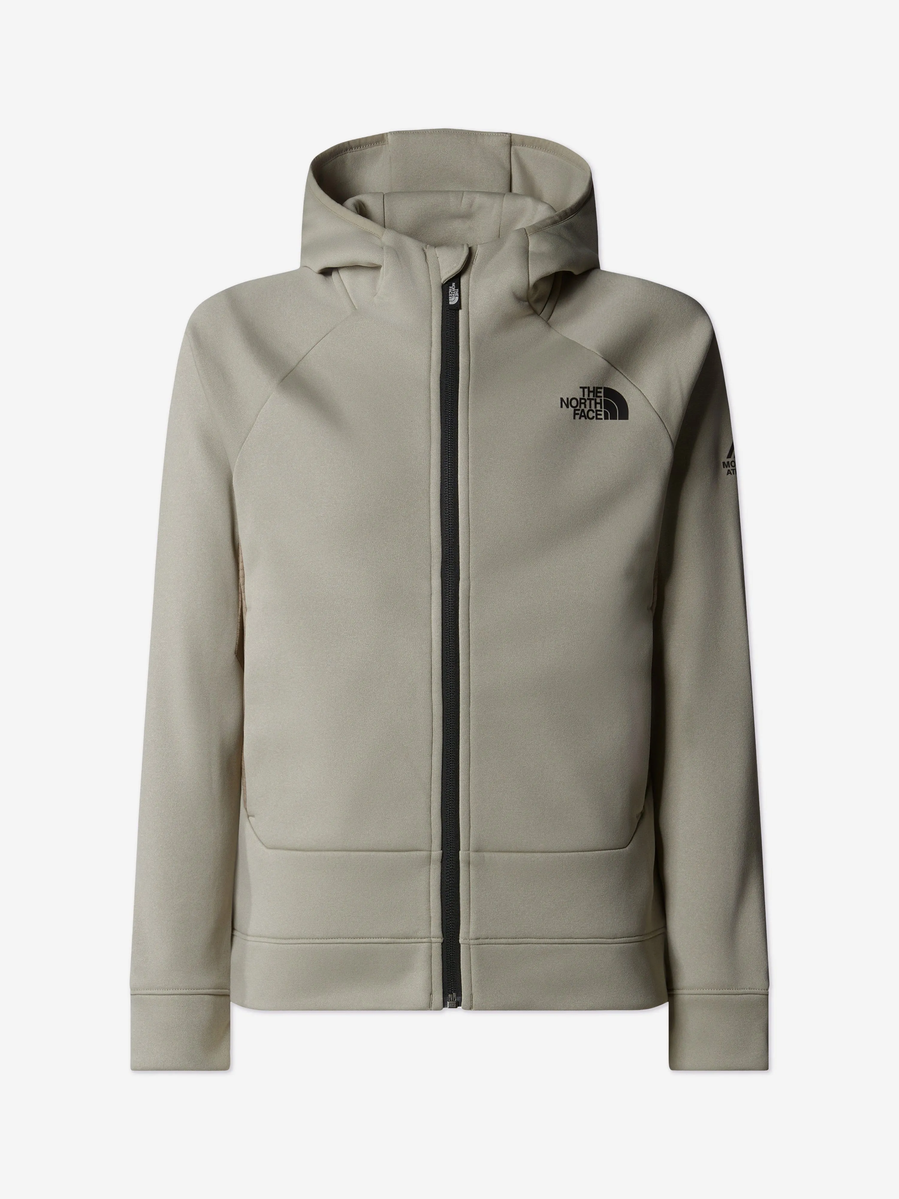 The North Face Boys Mountain Athletics Full Zip Hoodie in Beige