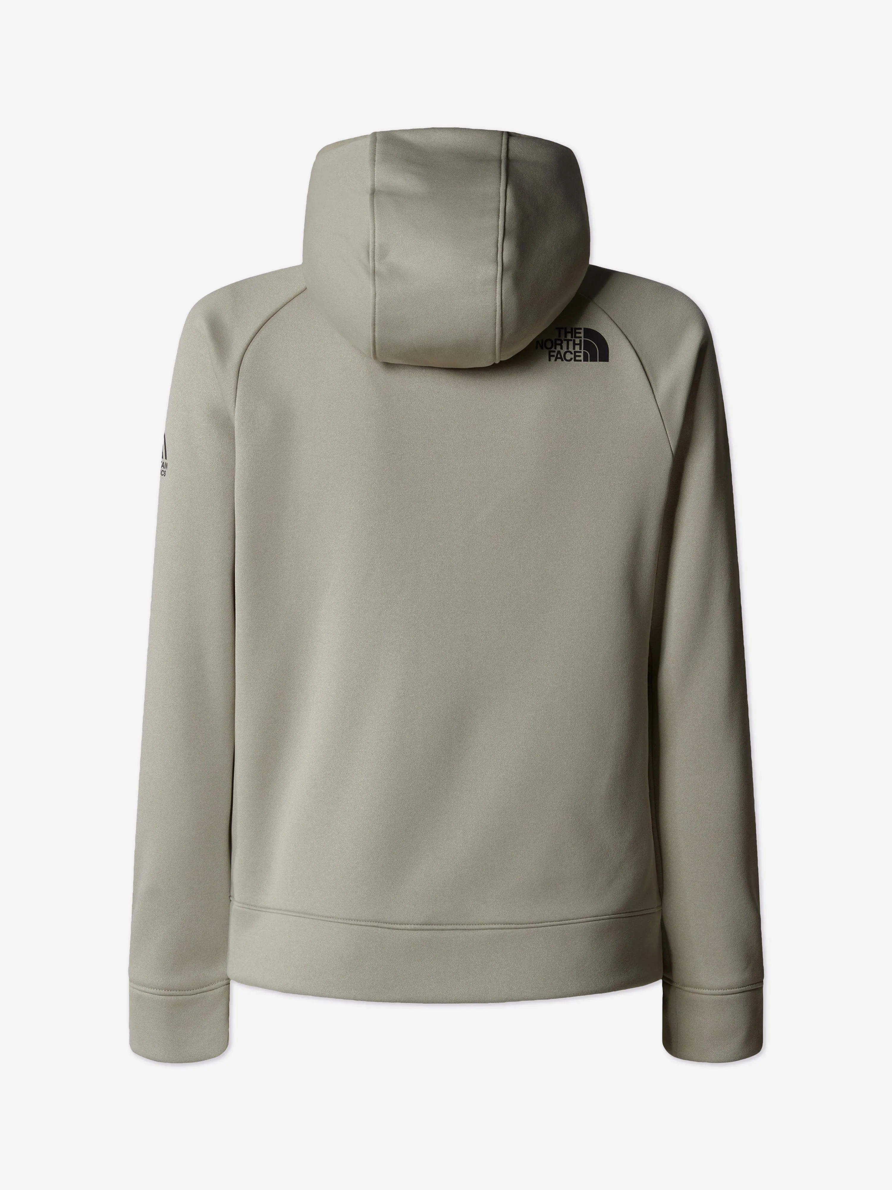 The North Face Boys Mountain Athletics Full Zip Hoodie in Beige