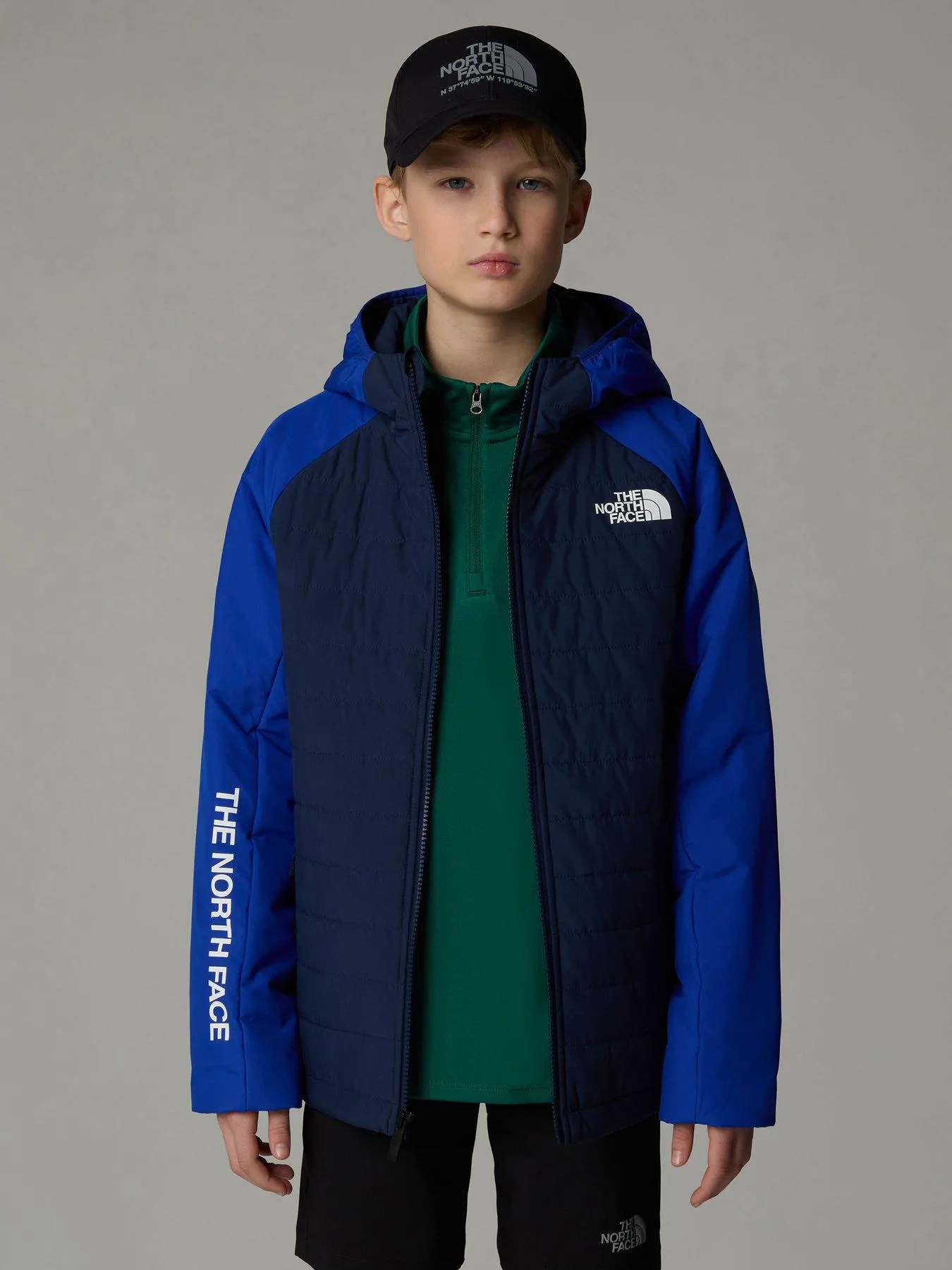 THE NORTH FACE Junior Boys Never Stop Synthetic Jacket - Blue