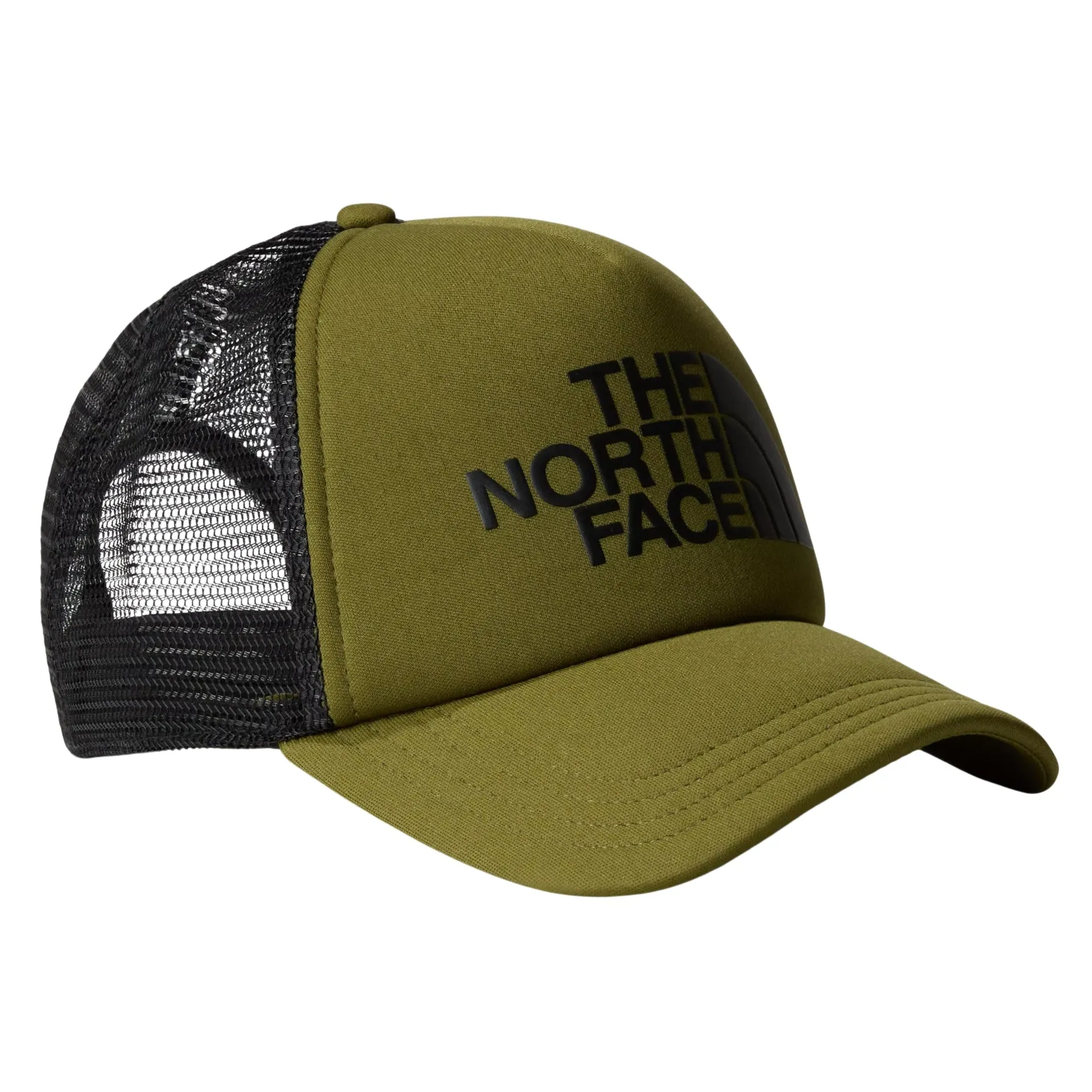 The North Face Logo Trucker Forest Olive/TNF Black