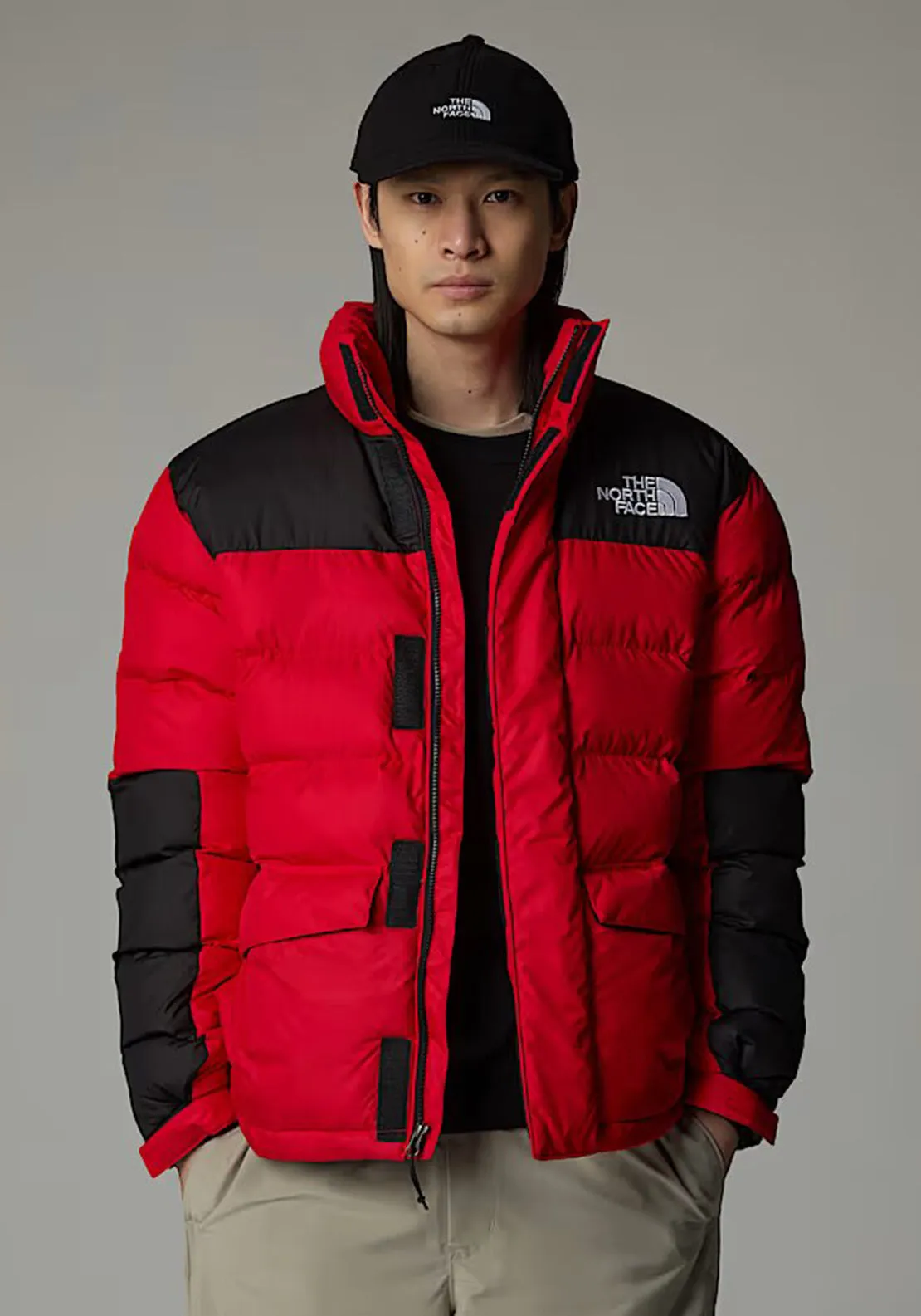 The North Face Men’s Limbara Insulated Jacket, Red & Black