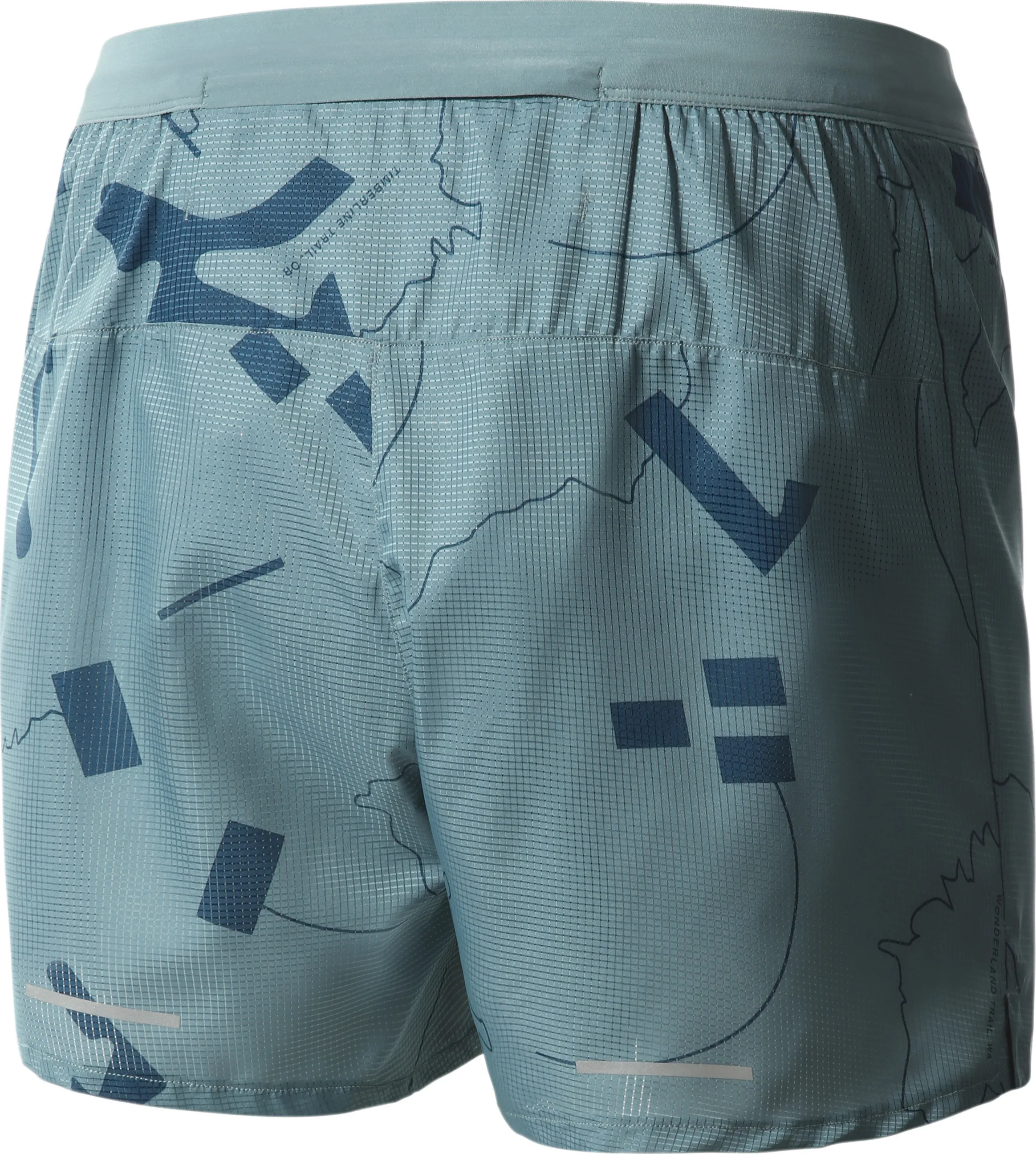 The North Face Men's Printed Sunriser Shorts Goblin Blue Trail Marker Print | Buy The North Face Men's Printed Sunrise