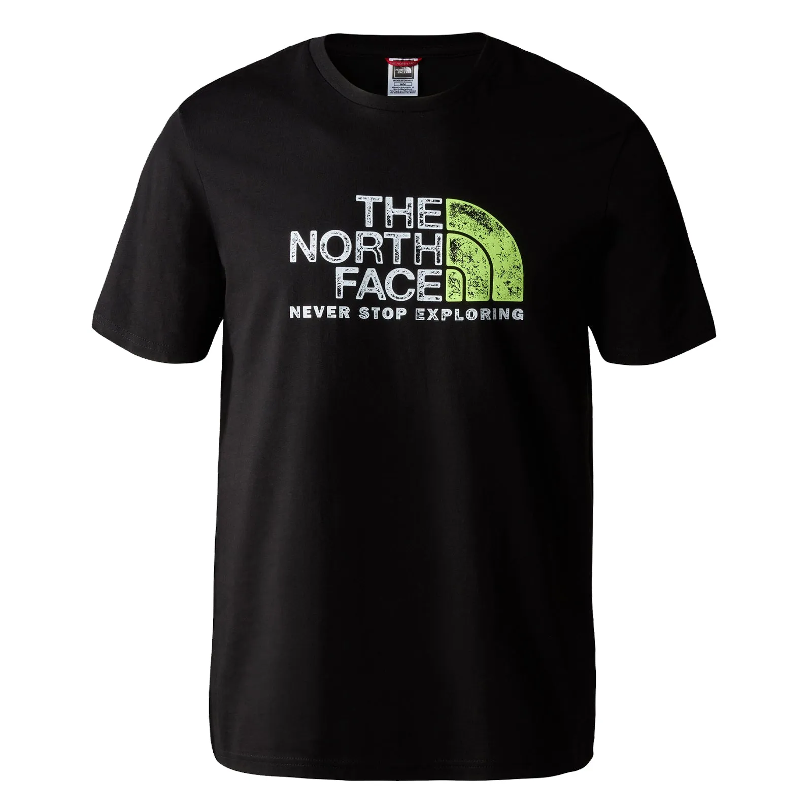 The North Face Rust 2 T-Shirt TNF Black/Led Yellow