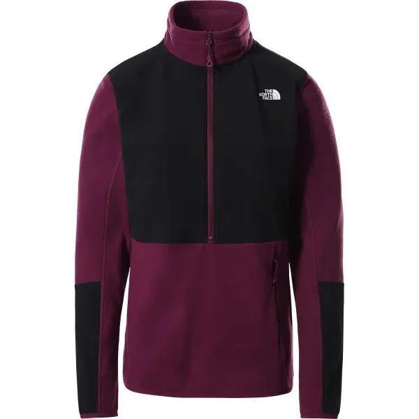 The North Face Women's Diablo 1/4 Zip Mid-Layer - Boysenberry / Black | George Fisher