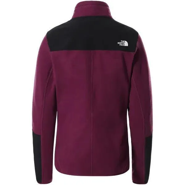 The North Face Women's Diablo 1/4 Zip Mid-Layer - Boysenberry / Black | George Fisher