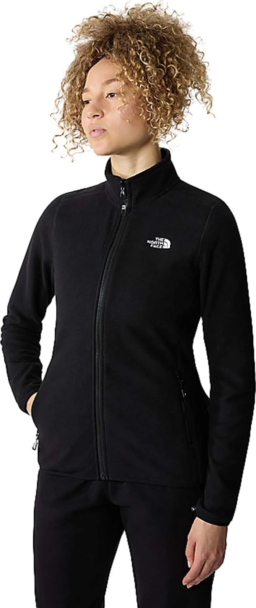 The North Face Women's 100 Glacier Full-Zip Fleece TNF Black | Buy The North Face Women's 100 Glacier Full-Zip Fleece 