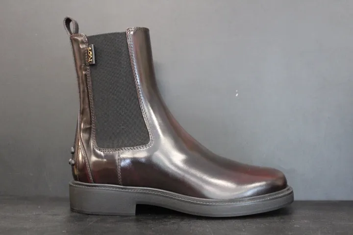 TODS dames  TOD'S CHELSEA BOOT DARK BROWN