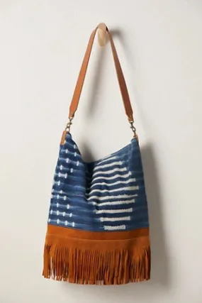 Tula Tassel Tote by Jenna Bee at Free People in Blue