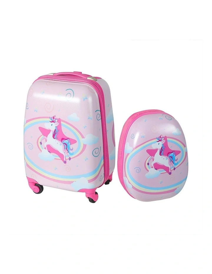 Unicorn Slimbridge Suitcase And Slimbridge Carry-on Bag 16''13'' in Multi