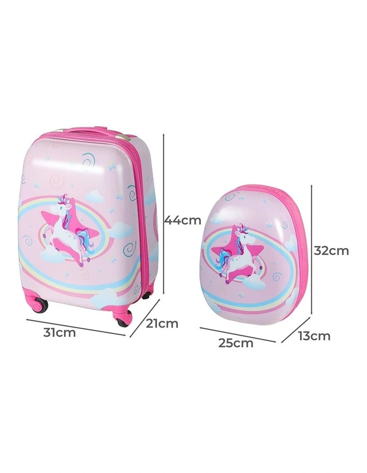 Unicorn Slimbridge Suitcase And Slimbridge Carry-on Bag 16''13'' in Multi