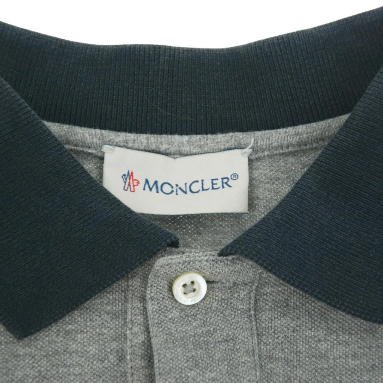 Vintage Moncler Long Sleeve Polo Shirt Women's Size S