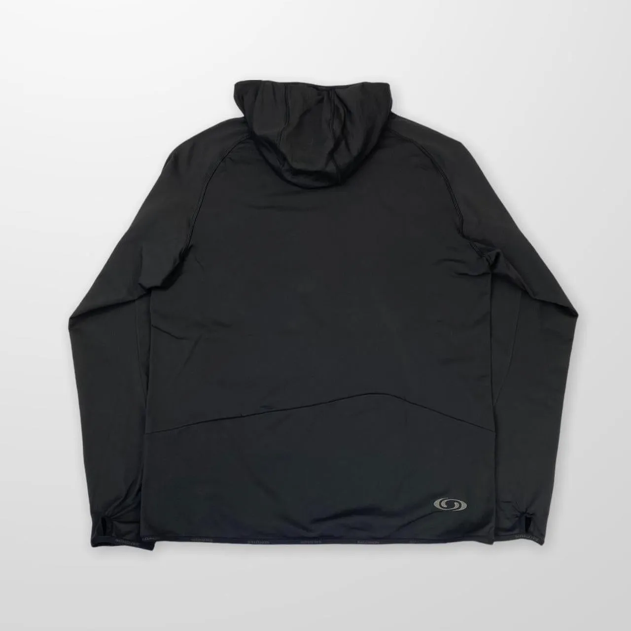 Vintage Salomon Light Softshell Jacket In Slate Grey / Black