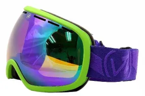 Von Zipper Fishbowl Satin Lime Chrome VonZipper Snow Goggles