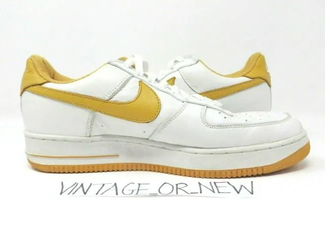 VTG 2002 Nike Air Force 1 Low LA Los Angeles Lakers Cany...