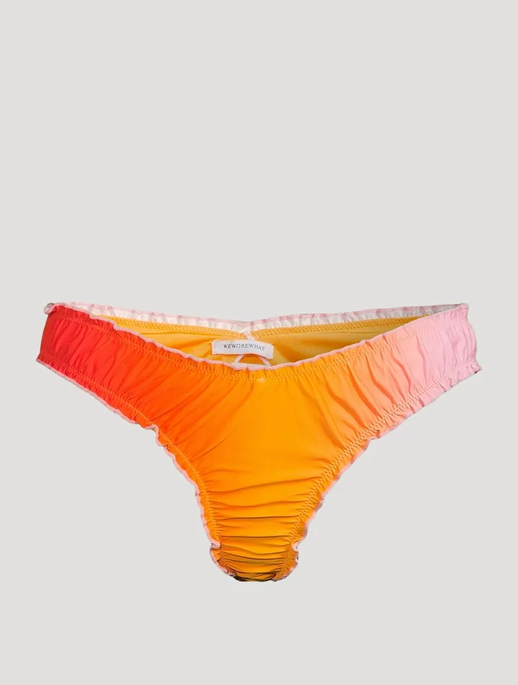 WEWOREWHAT Scrunchie Delilah Bikini Bottom