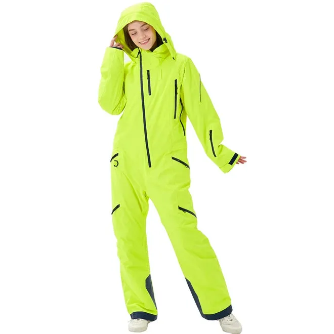 Winter Clothes Women Ski Suit One Pieces Snowboard Wear Waterproof Ski Jumpsuit Jacket One Piece Snowsuits Snowboard Coveralls