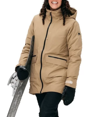 Women's Burton Gore-Tex Treeline Waterproof Hooded Shell Jacket