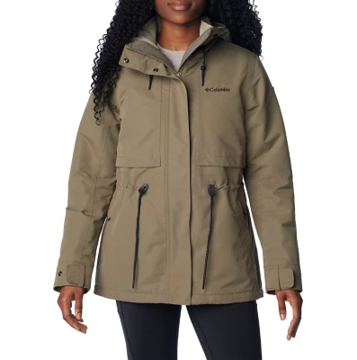 Women's Columbia Drop Ridge Interchange Waterproof Hooded 3-in-1 Jacket