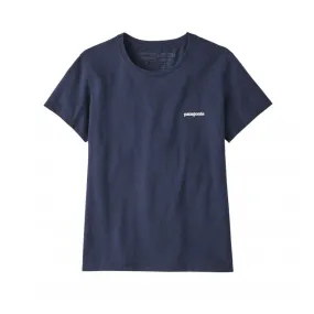 Women's Patagonia P-6 Mission Organic T-Shirt (New Navy)