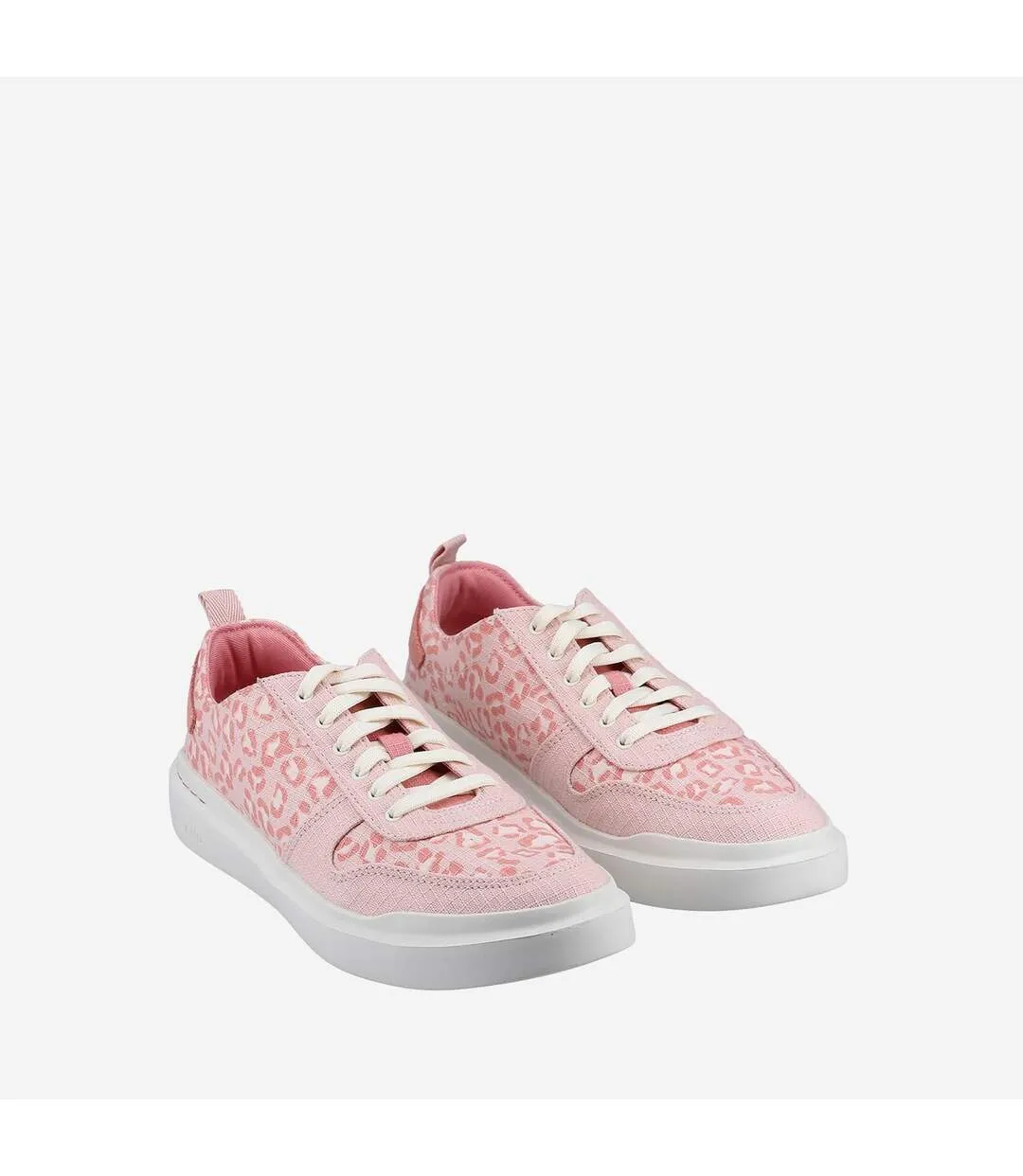 Womens/ladies grandpro rally court canvas trainers light pink Cole Haan