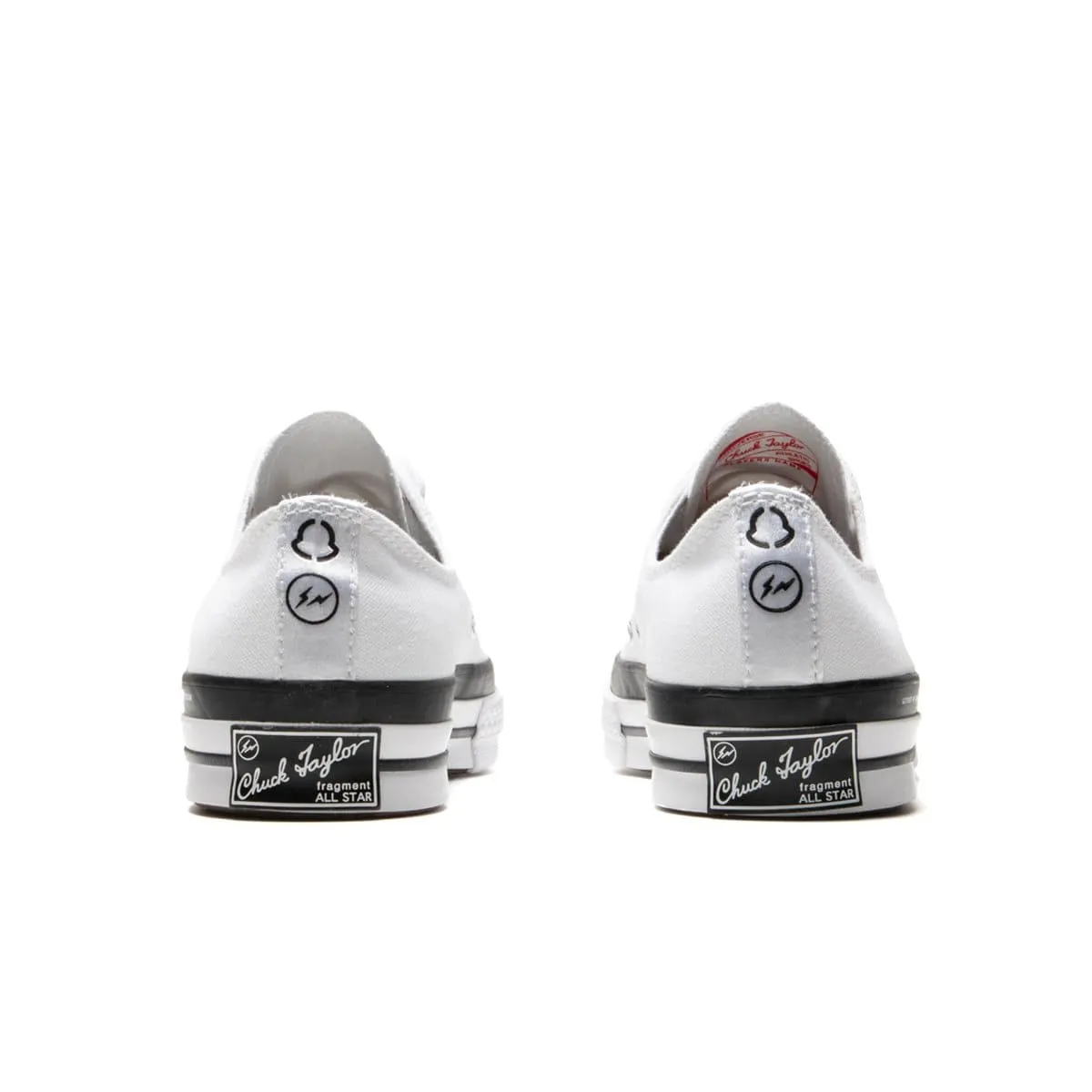 x FRAGMENT MONCLER CHUCK 70 OX White